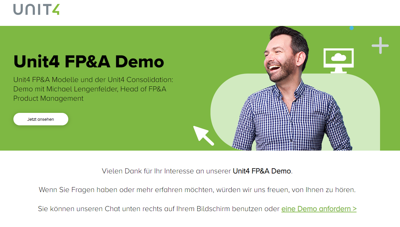 Unit4 FP&A Demo – Video Link