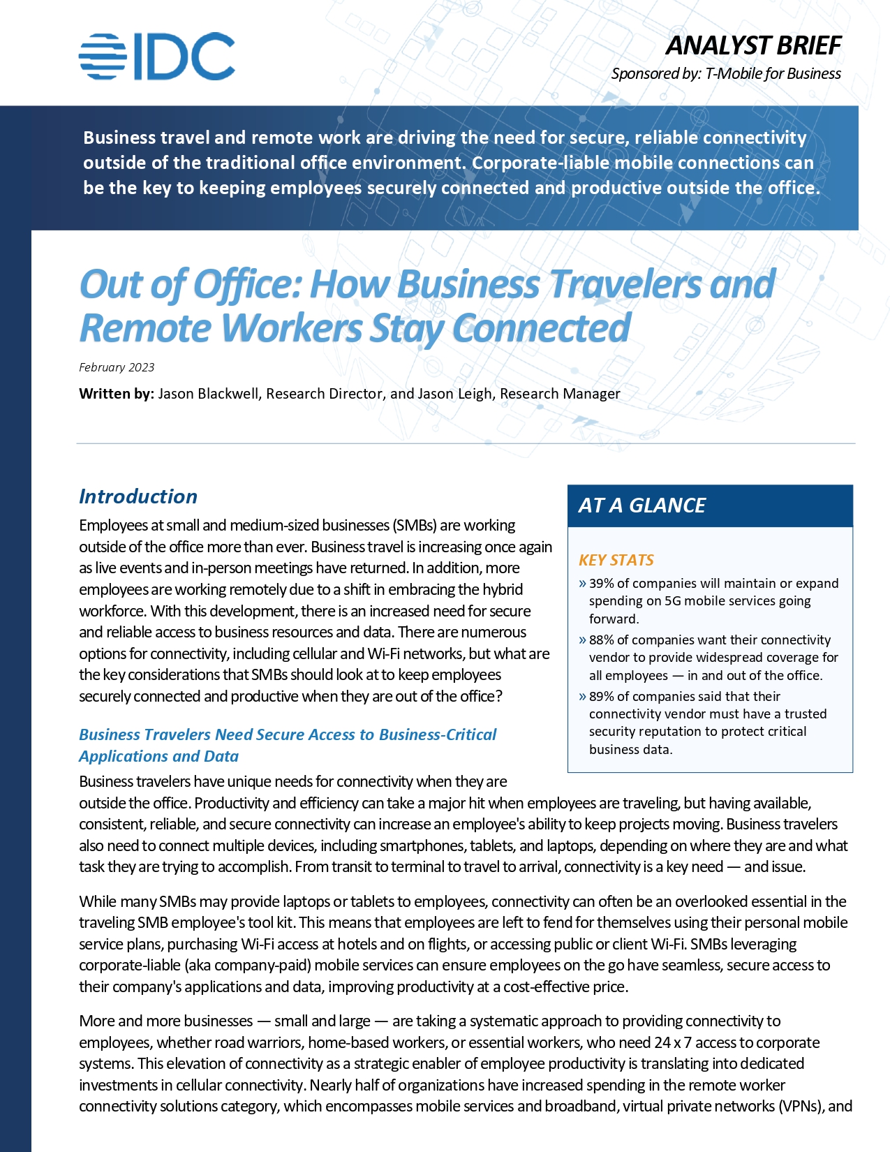 How Business Travelers and Remote Workers Benefit from Connectivity on the Go